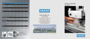 SHARP SURFACE GRINDERS SG SERIES pdf