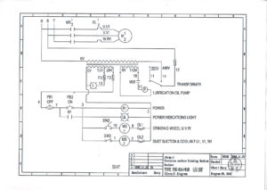 Electric diagram SG 614 618