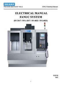 Electric manual SVL 2517 SVL 4023 Fanuc pdf