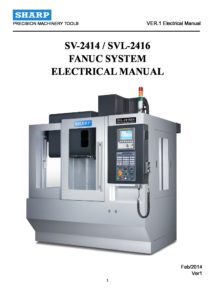 Electronic manual SV 2414 SVL 2416 Fanuc pdf