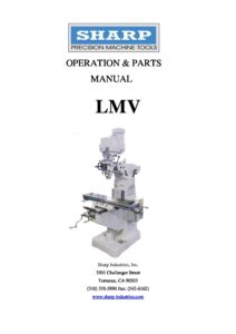 LMV operation parts manual pdf