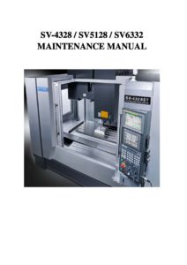 Maintenance manual SV 4328 5128 6332 pdf