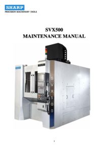 Maintenance manual SVX 500 pdf