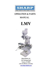 OPERATION PARTS MANUAL LMV 49 pdf