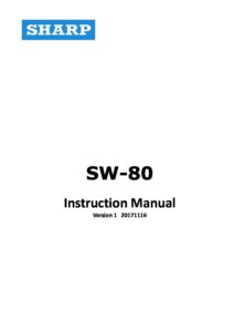 Operation Manua Parts list SW 80 pdf