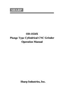 Operation manual OD 1524X pdf