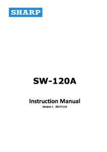 Operation manual Parts list SW 120A AH 300H pdf