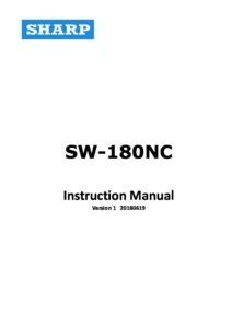 Operation parts Manual SW 180NC pdf