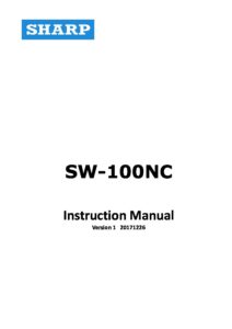 Opteration manual Parts list SW 100NC pdf