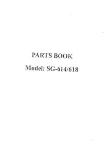 PARTS BOOK SG 614.618 pdf