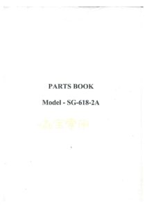 PARTS BOOK SG 618 2A pdf
