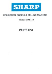 Parts list KHM 140 pdf