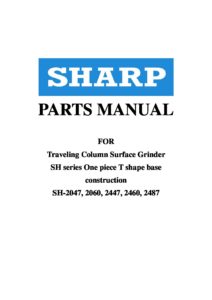 Parts manual SH 2047 2060 2447 2460 2487 pdf
