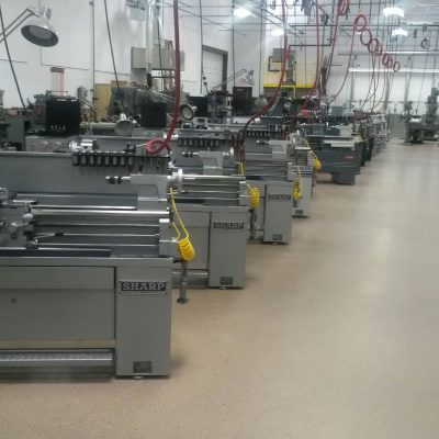 CWI in Idaho, lathes